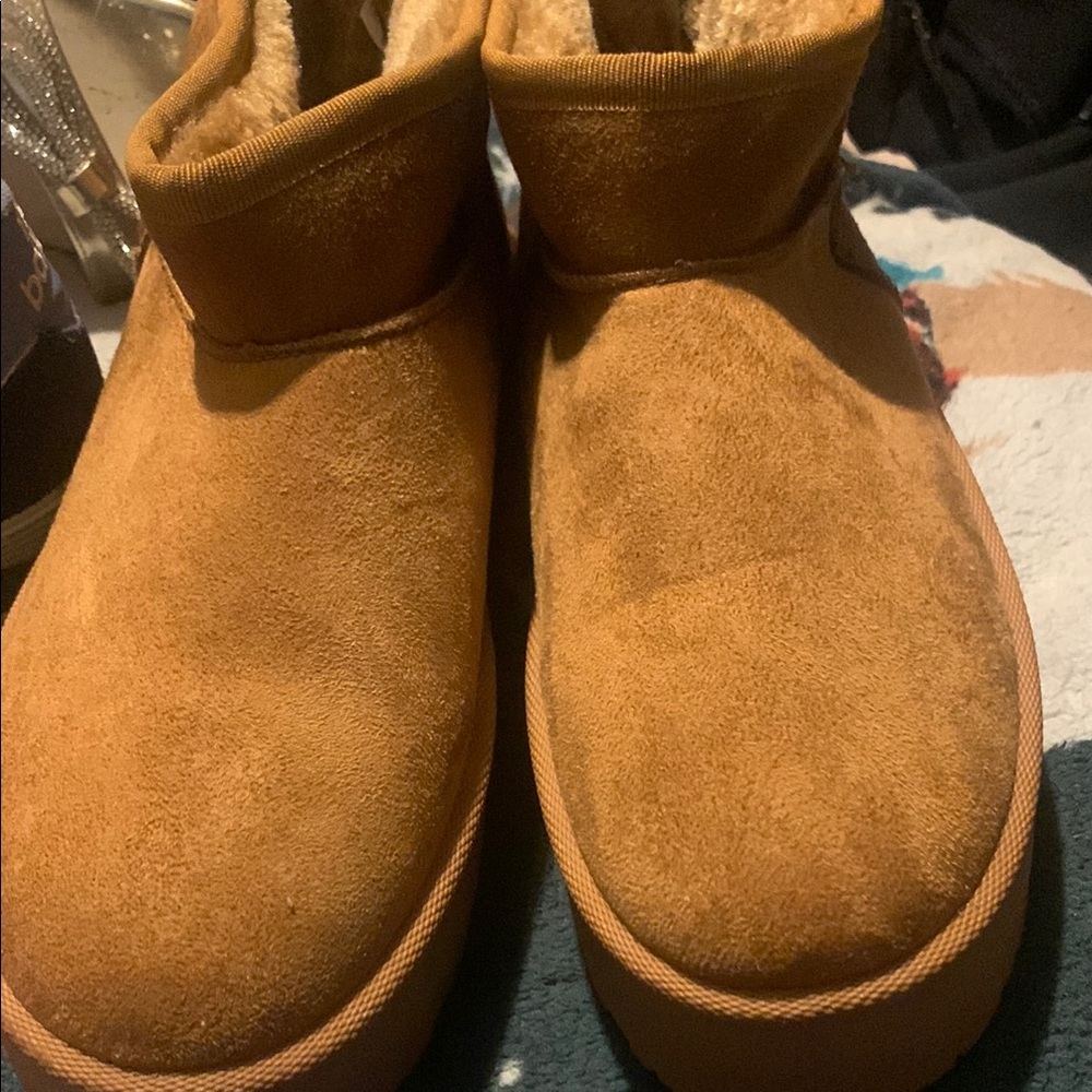 Men's Tan Suede Boots